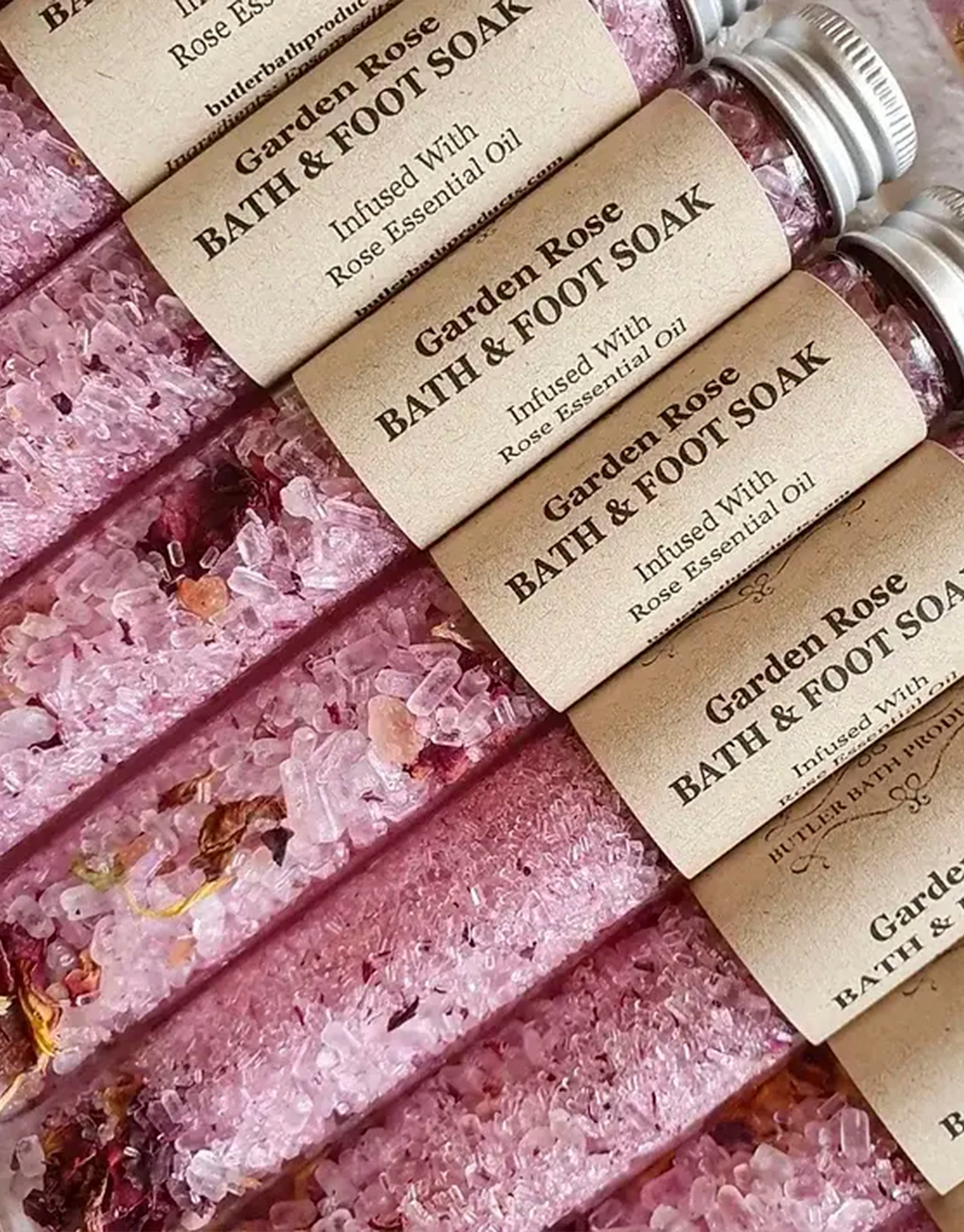 23Dreams Garden Rose Bath Salt & Foot Soak Test Tube