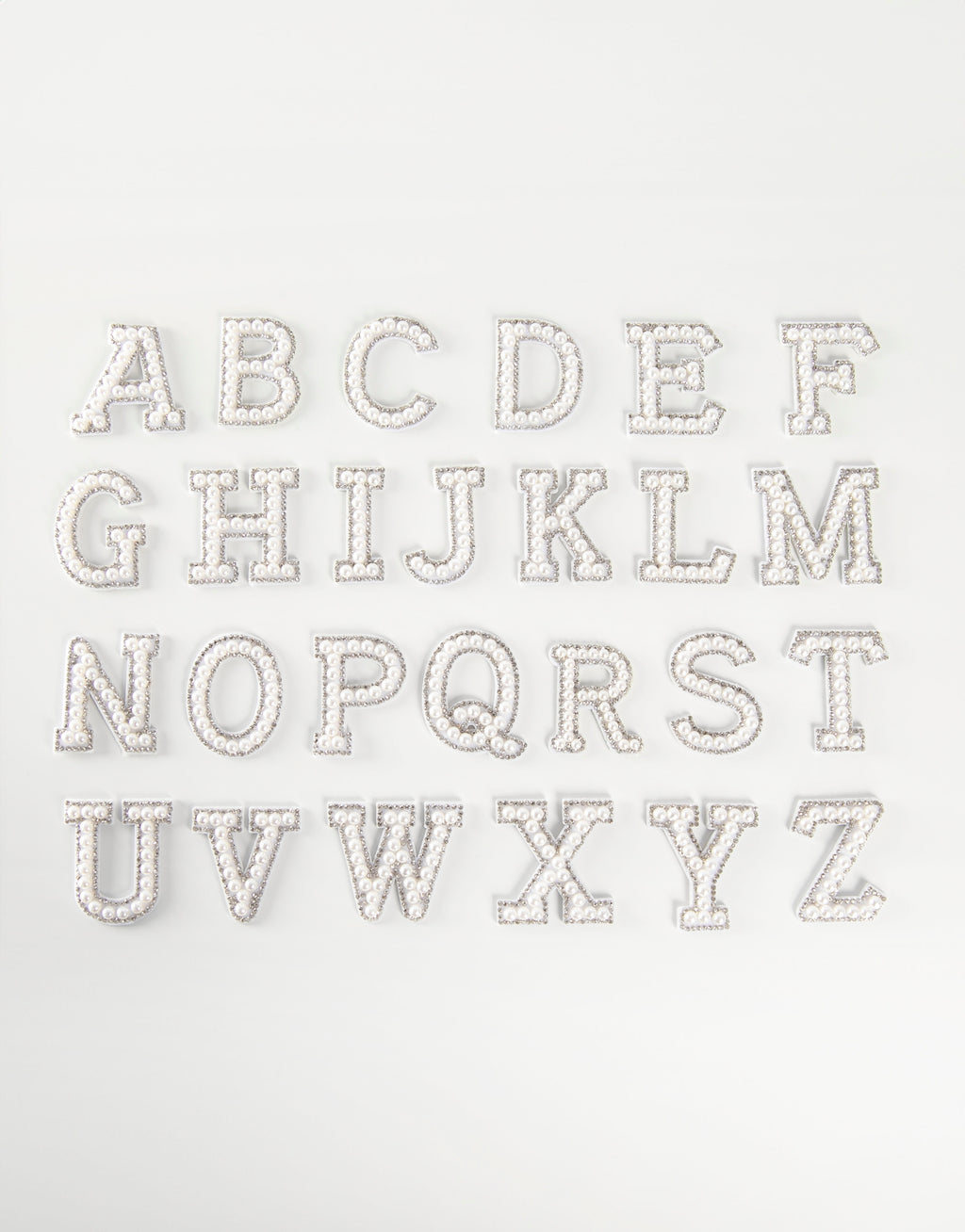 23Dreams Bridal Pearled Party Tote Bag - Customisable Letters A - Z