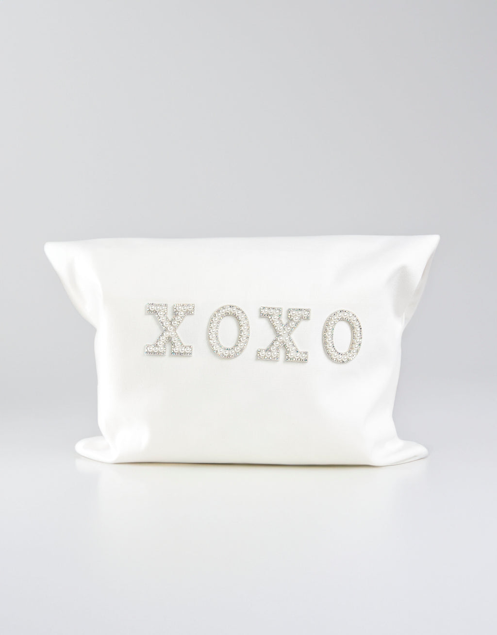 23Dreams XOXO Bridal Pearled Party Tote Bag - Customised with "XOXO" rhinestone and pearls iron-on letters