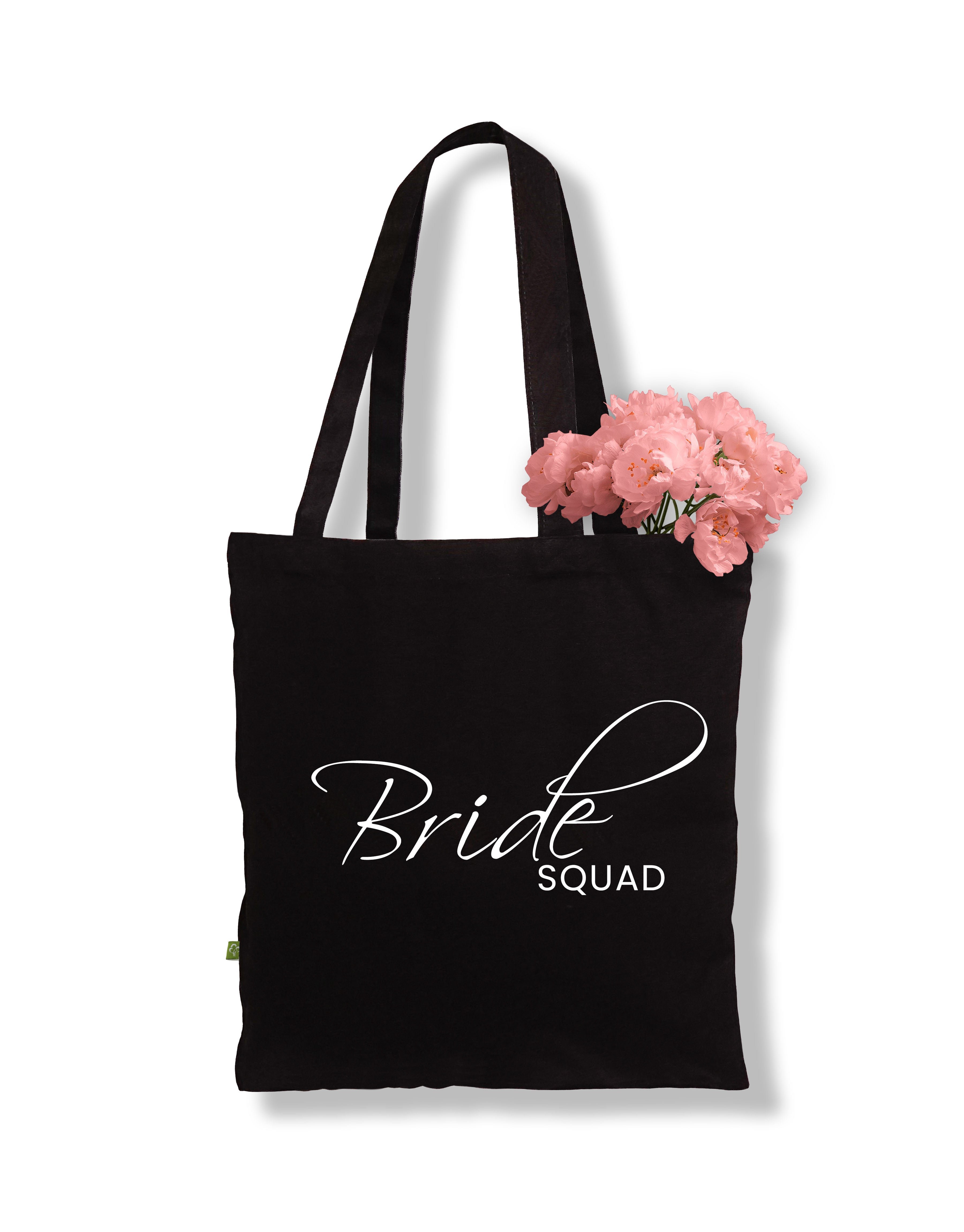 Chic and trendy tote bag for the bride squad.