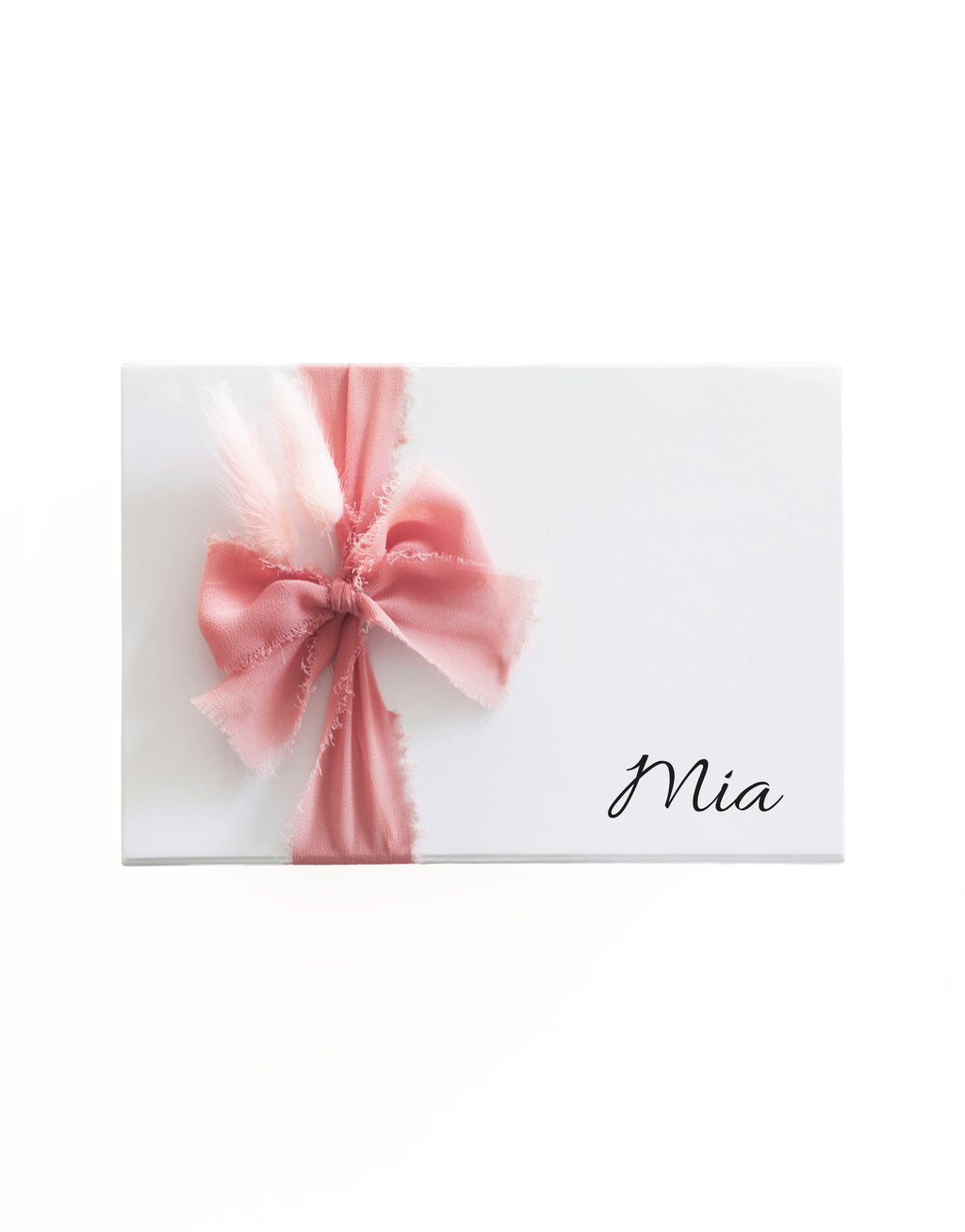 23Dreams Personalised Gift Box with Pink Ribbon