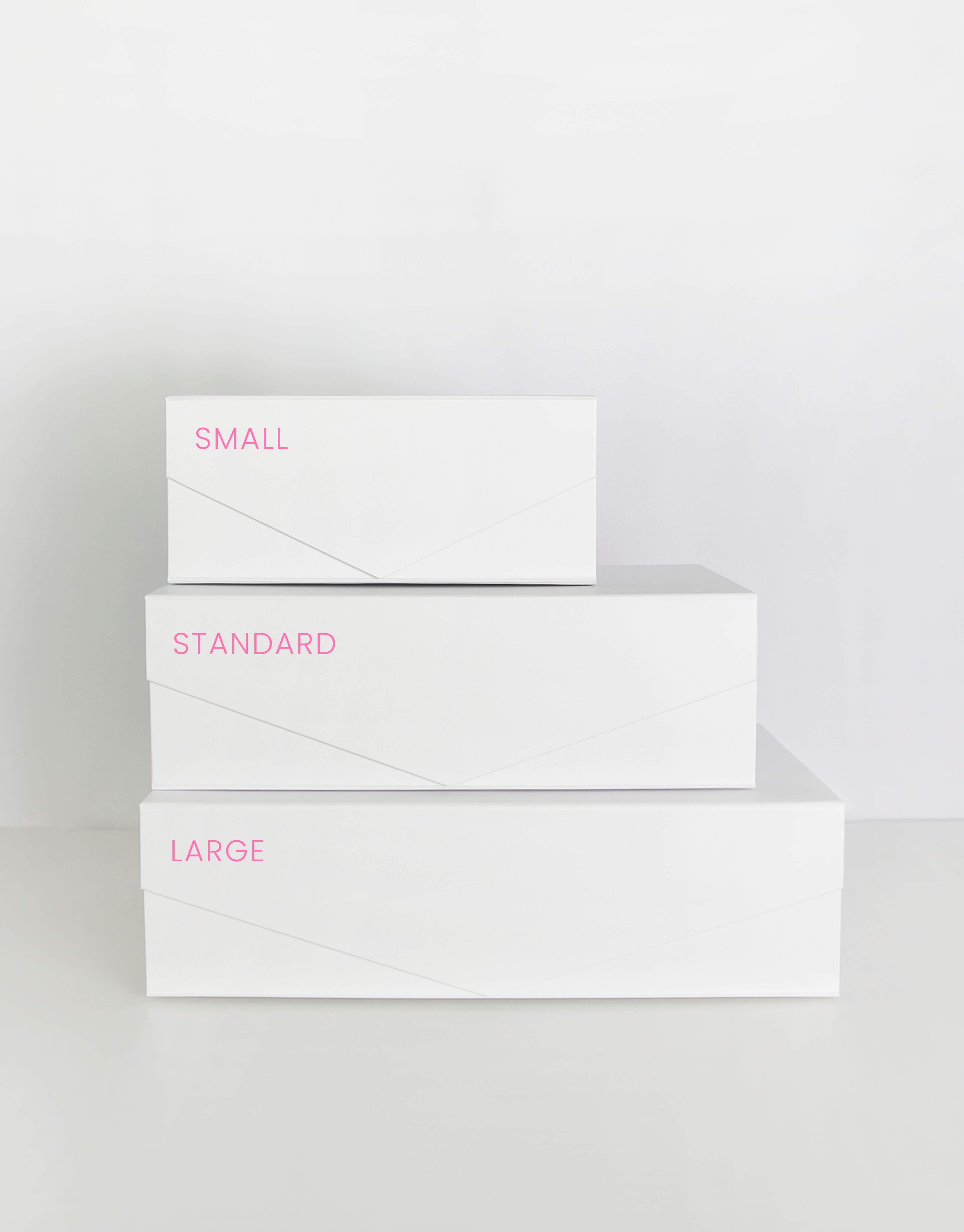 23Dreams White Proposal boxes, 3 different sizes