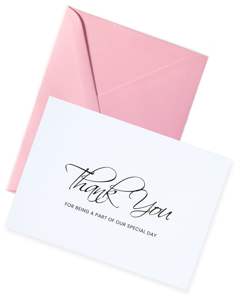 Thank you for being part of our Special Day 