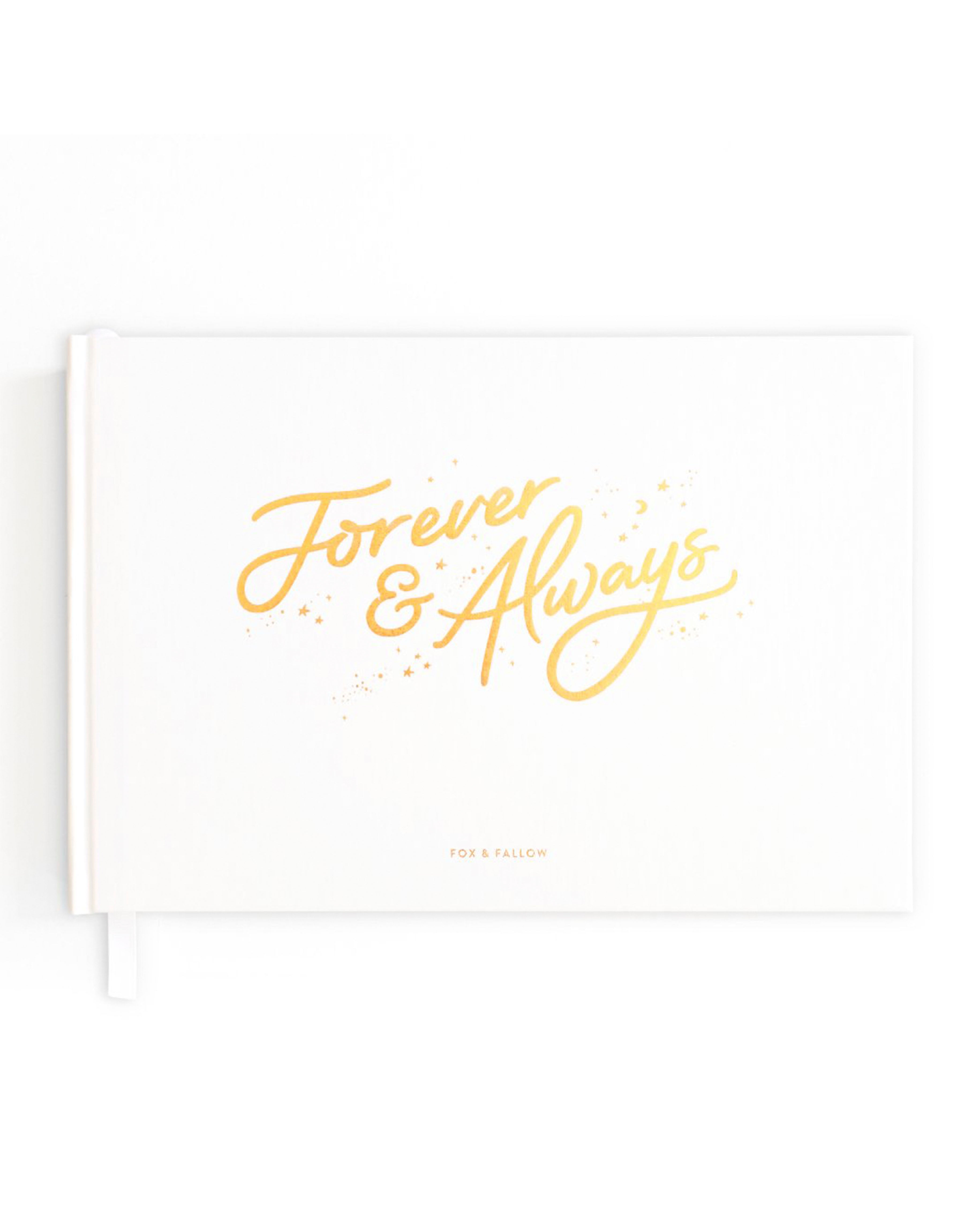 Forever & Always Guest Book for capturing memories and photos.